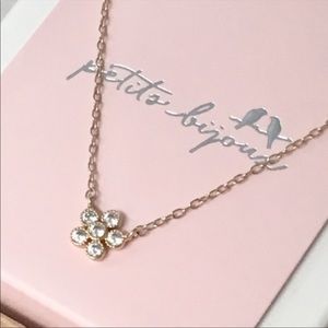 Daisy Flower Pendant Necklace Petits Bijoux Chloe + Isabel